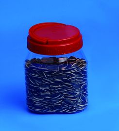 610Ml Plastic Airtight Storage Jars Screw On Type Cover Food Grade Material