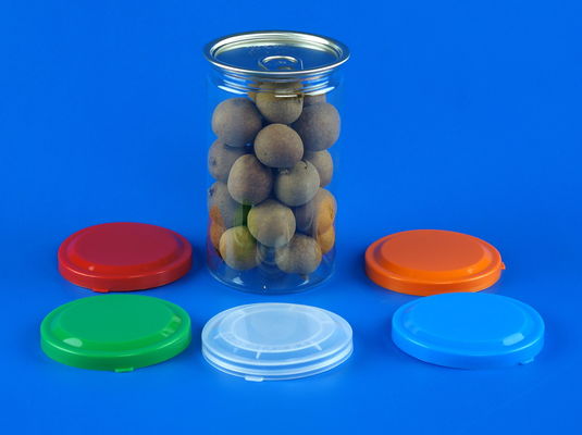 Clear Small Round Plastic Containers For Food Storage 69 . 5 * 120MM Outside