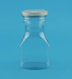 460Ml Clear Plastic Jars Food Grade PET Material 40 Degree Resistance