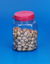 Lightweight 500Ml Plastic Jar Food Grade Pe Material 79 * 79 * 109MM Outside